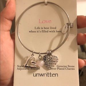 Unwritten Love Adjustable Bracelette